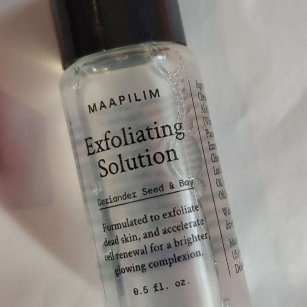 New Maapilim Exfoliating Solution Travel Size